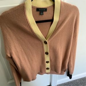 Ann Taylor button front cardigan xs